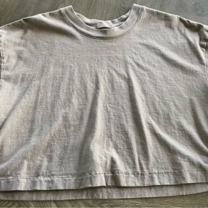nuuds | Large | Cropped T | Mocha